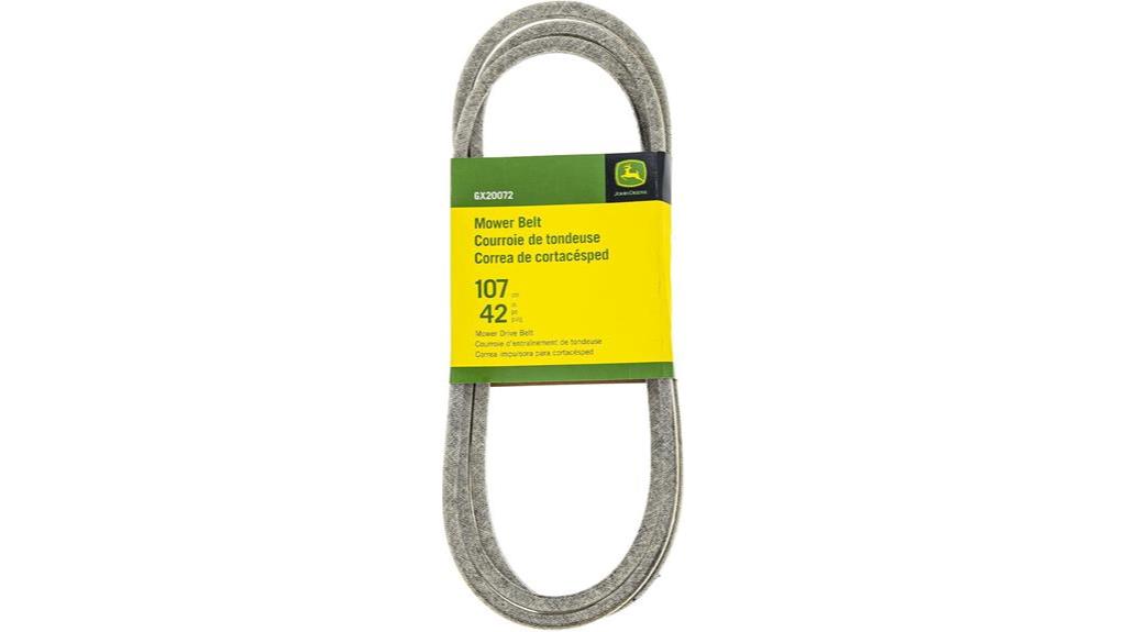 john deere flat belt