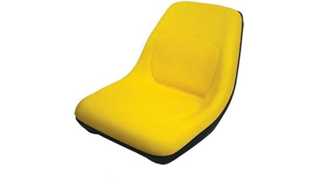 john deere flip up seat