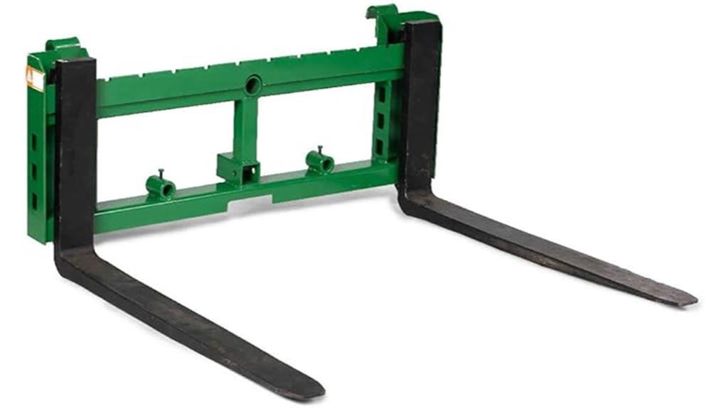 john deere fork attachment