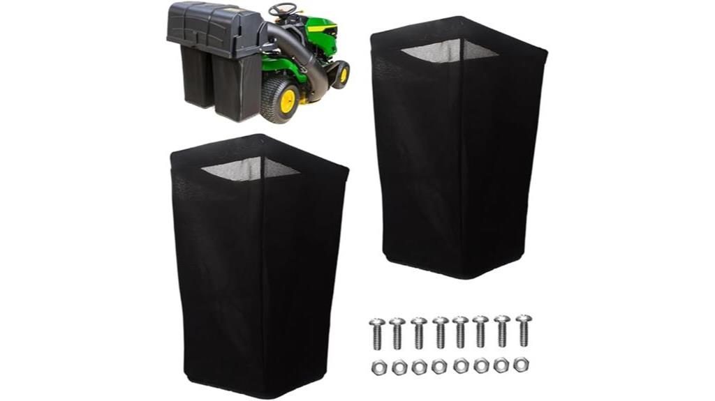 john deere grass bag kit