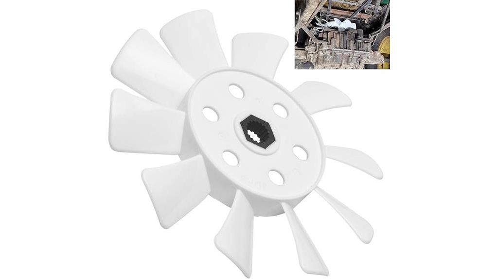 john deere lawn mower fan