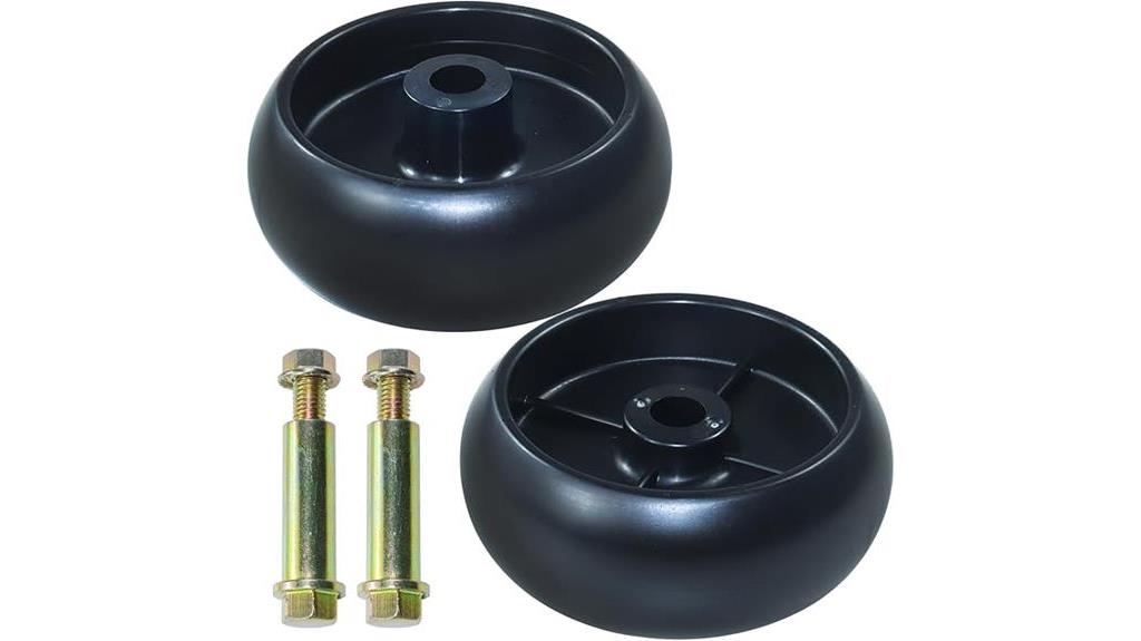 john deere mower deck wheels