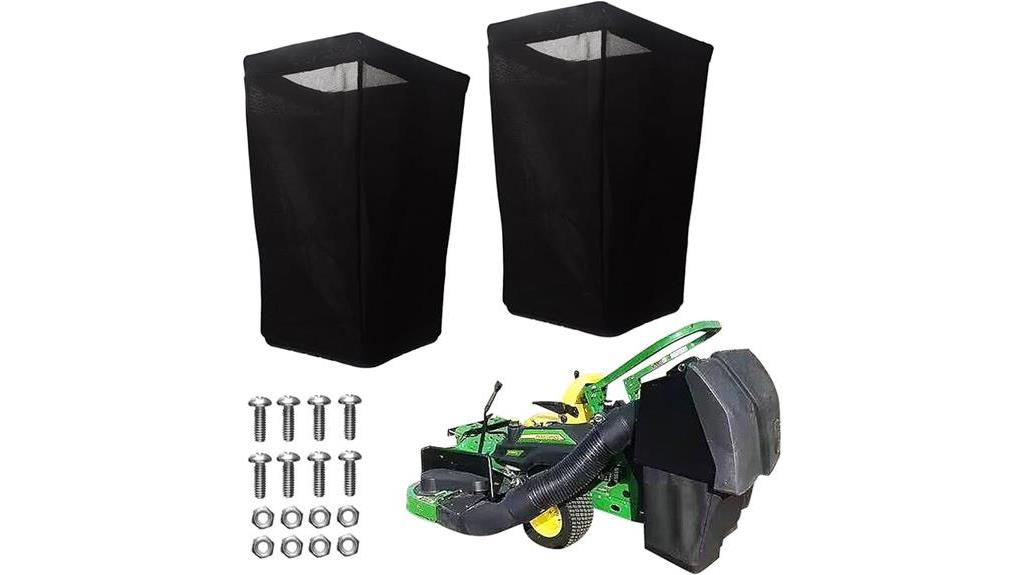 john deere mower grass bags