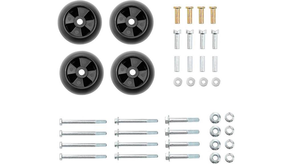 john deere mower wheel kit