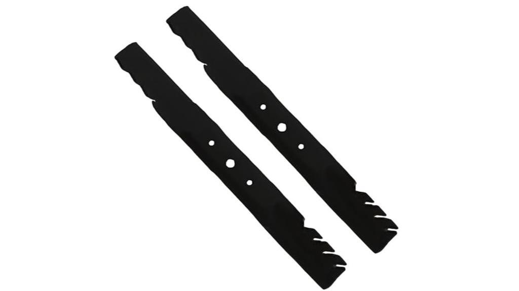 john deere mulch blades set