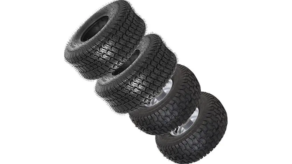 john deere tire wheel set