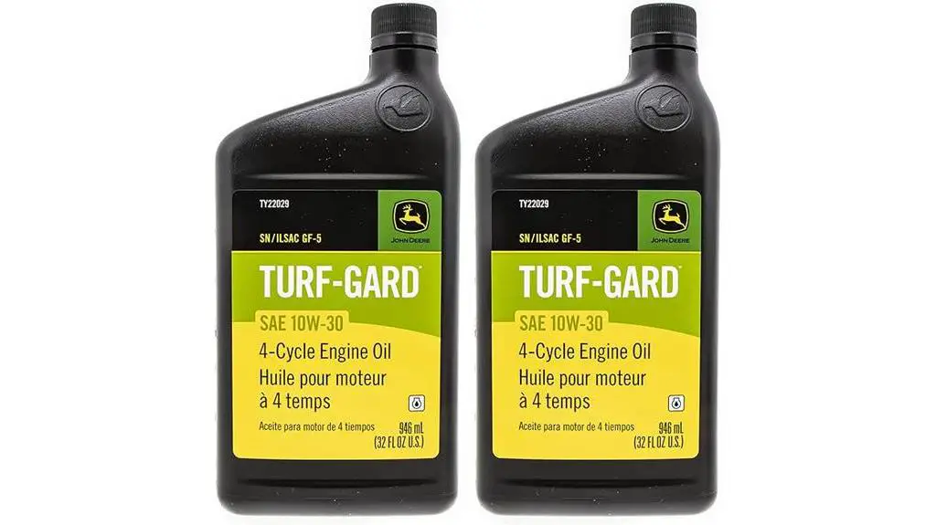 john deere turf gard oil