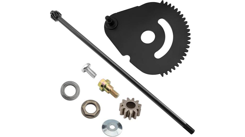 lawn mower steering components