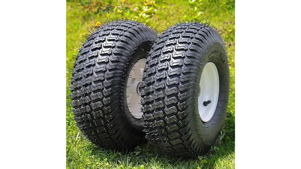 lawn mower tire set