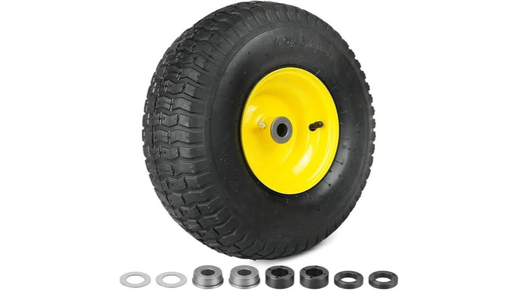 lotfancy 15x6 lawn mower tires