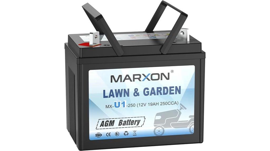 marxon u1 lawn mower battery