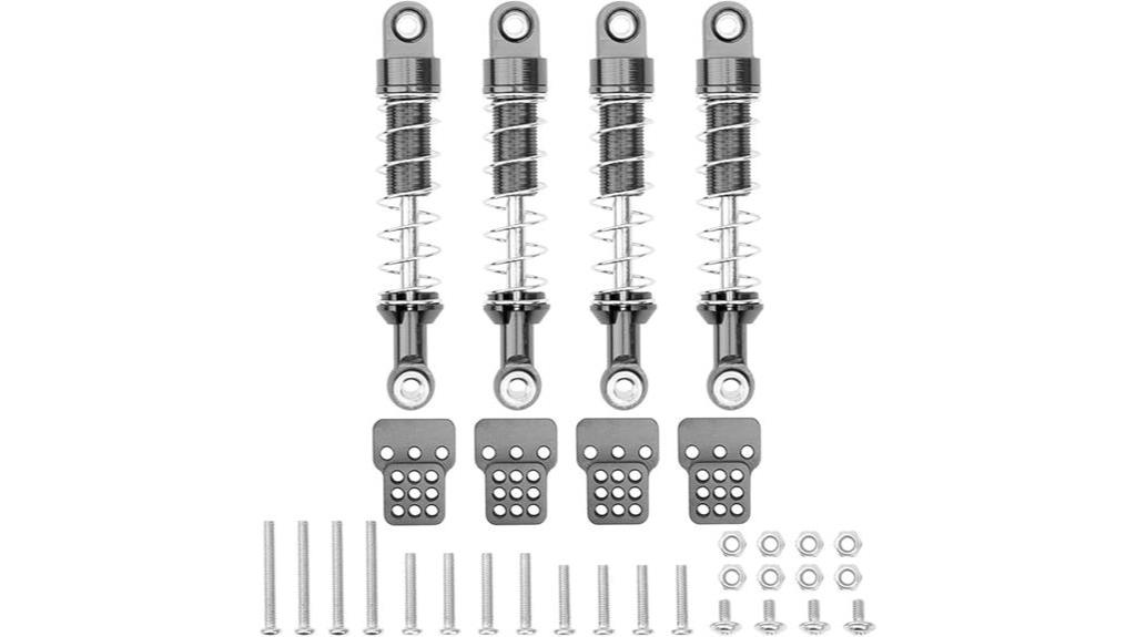 metal suspension damper for rc