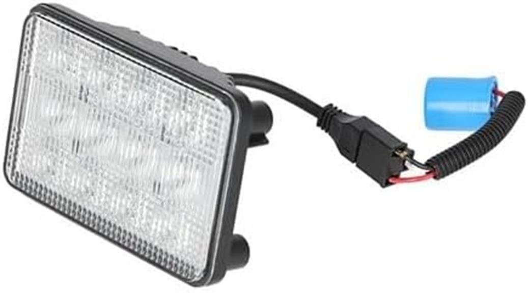 rectangular led headlight 60w