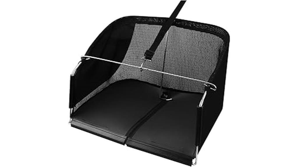 reel mower grass catcher