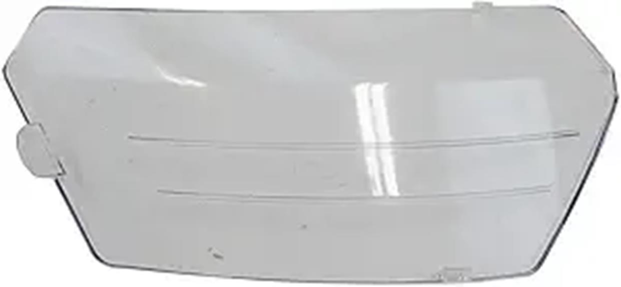 right hand headlight lens