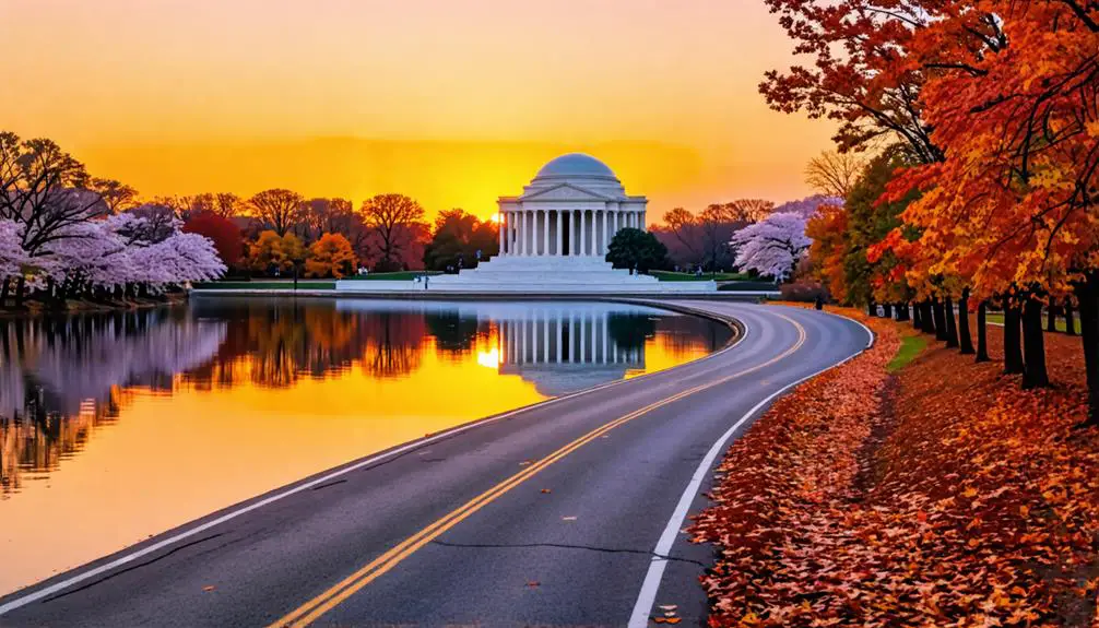 7 Best Scenic Motorcycle Routes Around the Thomas Jefferson Memorial