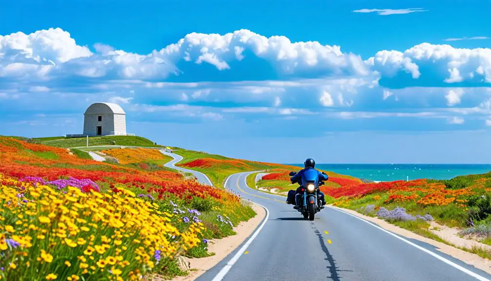 10 Scenic Motorcycle Tours Around Wright Brothers National Memorial