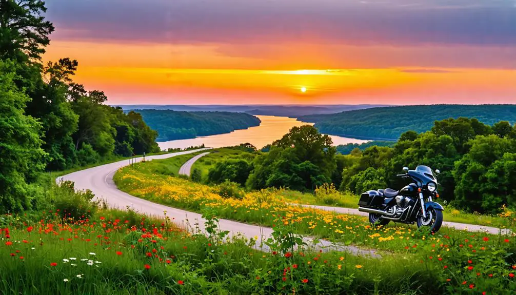 10 Scenic Motorcycle Tours Near Vicksburg National Military Park