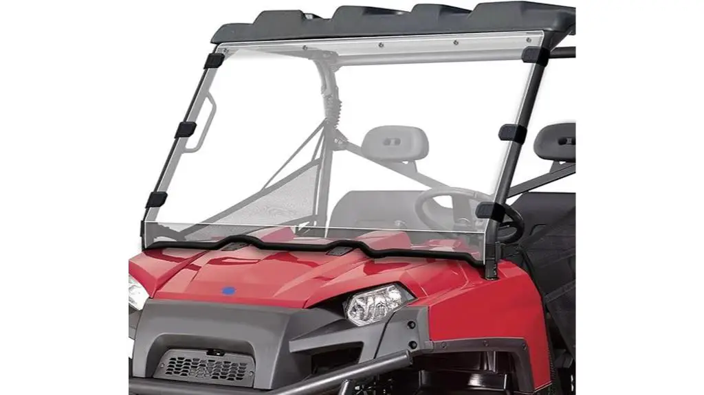 scratch resistant polaris ranger windshield