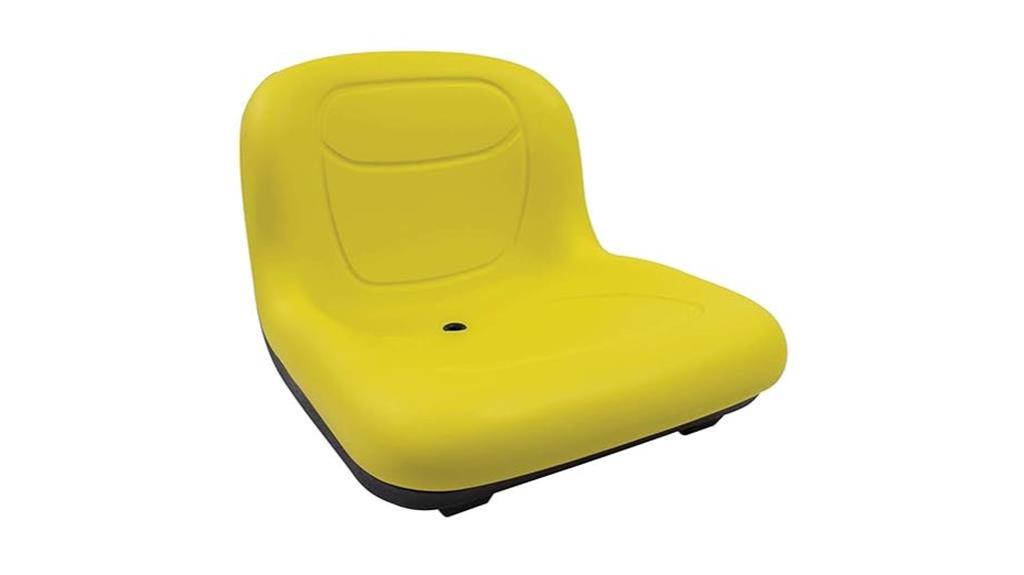 stens yellow high back seat