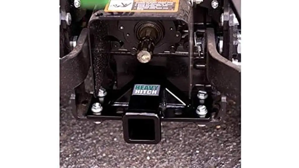 sub compact tractor hitch plate