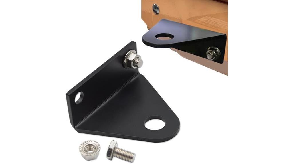 universal mower tow hitch