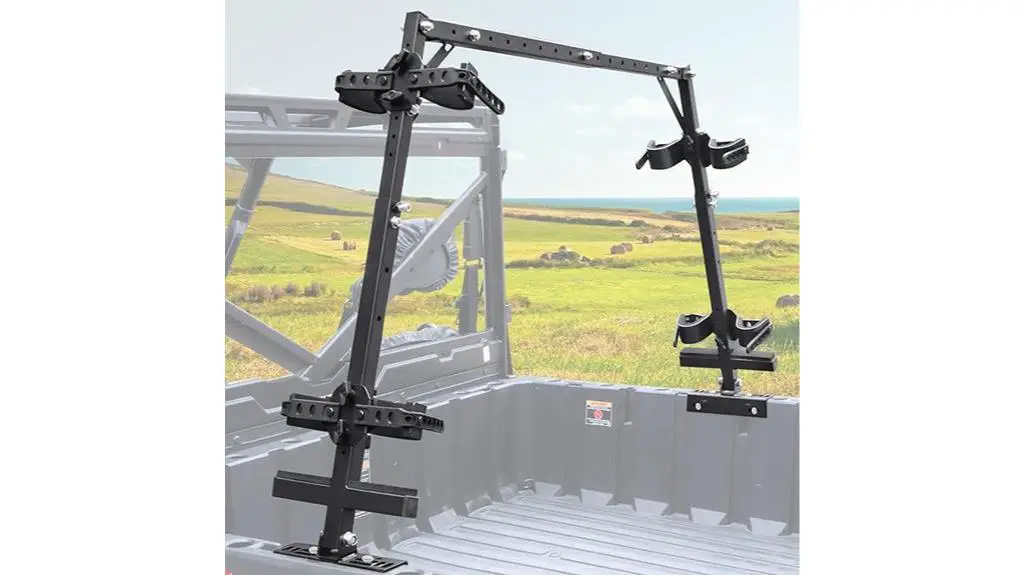 utv gun mount rack