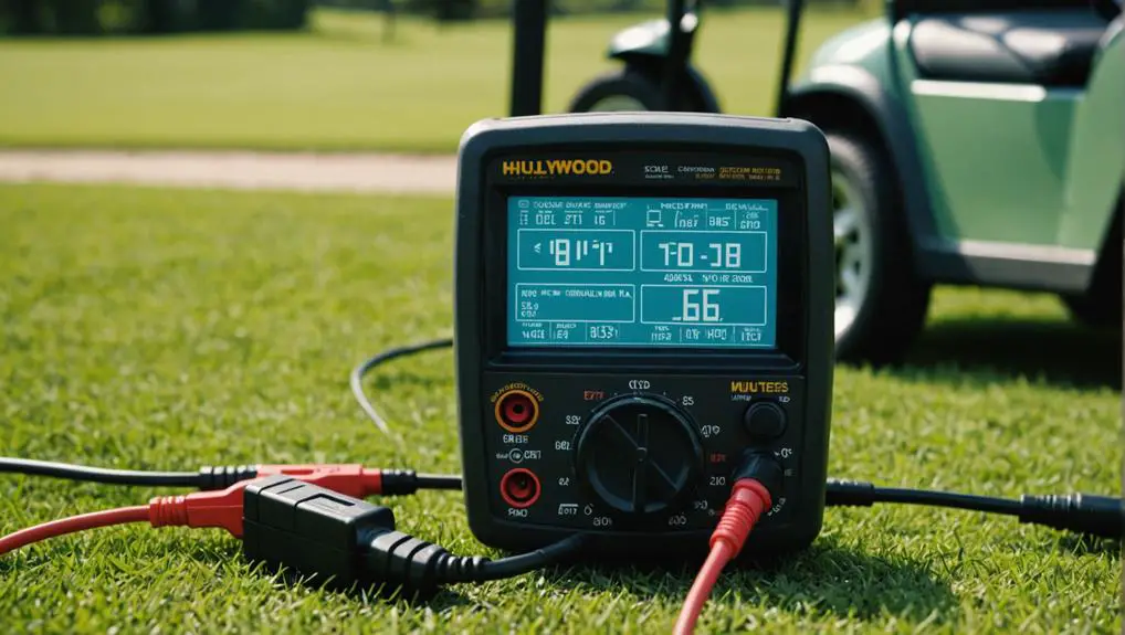 voltage output measurement process